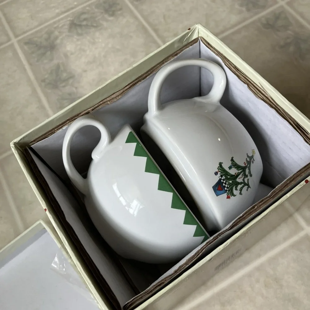 Living Quarters Santa Teapot - Tea for One Teapot and Cup Set w/Original Box